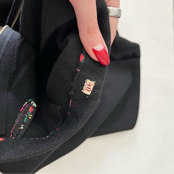 Original Lanz Salzburg 60s Vintage Austrian Wool Felted Scalloped Skirt Set - Picture 14 of 14